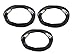 Three Pack of Your Cable Store XLR 3P Male/Female Microphone Cables (015 Ft 3 Pack)