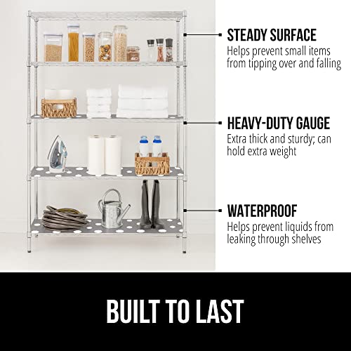 Gorilla Grip Wire Shelf Liner, Heavy Duty Waterproof Shelving Liners