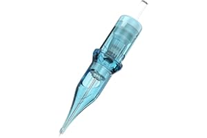 Wjx Ultra Tattoo Cartridges, 1203RL Tattoo Needles 20Pcs Round Liner Bugpin Size for Pro Artists