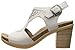 Dansko Women's Deandra Heeled Sandal, Ivory Nubuck, 40 EU/9.5-10 M US