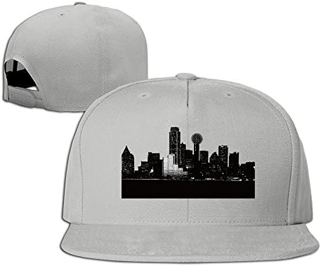 Dallas City Skylie Silhouette Adjustable Six-panel Baseball Cap