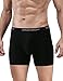 DAVID ARCHY Mens Underwear Solid Quick Dry Polyamide Boxer Briefs Active Performance Sports Waistband Ultra Soft Breathable Underwear in 3 Pack No Fly (S, Black - Solid No Fly)