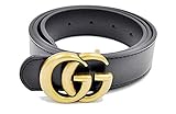 Luxury Designer GG-Style Women Girl Fashion Belt [2.5CM Width] (Old.Gold, 115CM)