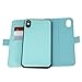 Case for 2018 New Apple iPhone Xs Max Leather Wallet Case Detachable with 3 Card Slots Kickstand Flip Cover Folio Case Compatible with 6.5 inch iPhone 10 Xs Max (Mint Green, iPhone Xs Max 6.5 inch)