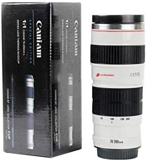 Coffee Mug Camera Lens Cup - White 15 ounce