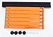 KASTFORCE KF1003 Lumber Storage Rack 3-Level System 110lbs per Level with Material Stop Holes and Durable Sheet Metal Screws, Wood Rack, Workshop Rack