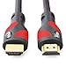 Postta HDMI Cable 50 Feet HDMI 2.0V Cable with 2 Piece Cable Ties+2 Piece HDMI Adapters Support 4K 2160P,1080P,3D,Audio Return and Ethernet