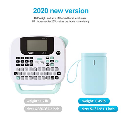 Label Maker Machine NiiMbot D11 2020 Protable Wireless Connection Label Printer Tape Included 