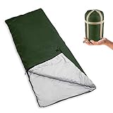 Bessport Lightweight Sleeping Bag, 800g Camping Sleeping Bag for 3 Season with Compression Sack Fits Kid/Adults Traveling, Backpacking, Hiking, Outdoor Activities
