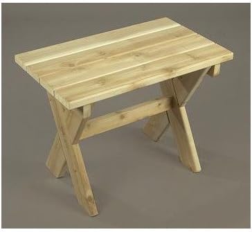 Log End Table