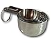ChefsGrade Stainless Steel Measuring Cups - Highly Polished Exterior, Satin Interior, 6 Piece Set