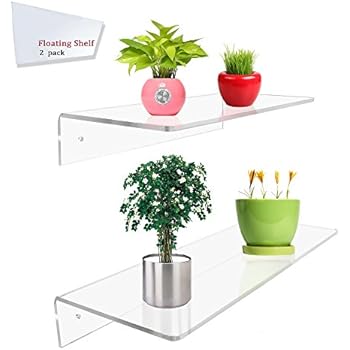 Amazon.com: Shelving Solution Set of 3 Floating U Shelves
