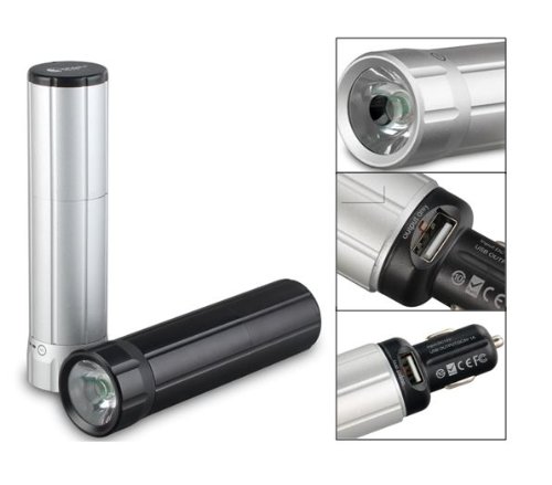3 in 1 car charger, led flash light, compact portable b…