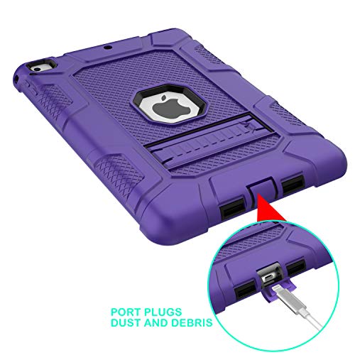 iPad 6th Generation Cases, iPad Case, iPad 9.7 Inch Case, Hybrid Shockproof Rugged Drop Protection Cover Built with Kickstand for iPad 9.7 inch A1893 / A1954 / A1822 / A1823 - Thumbnail 4