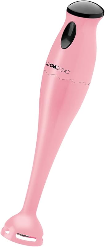 Pürierstab | Stabmixer | 180 Watt | Edelstahl Messer | Rührstab | Babynahrung, Suppe, Smoothies, Püree, Sauce | mit 500 ml Mixbehälter | SM 3577 pink — Foto 1 von 6