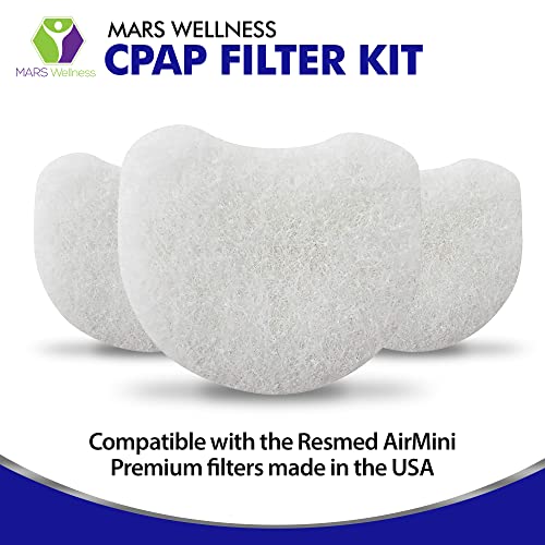 Mars Wellness CPAP Filter Kit 20 Pack Compatible with Resmed AirMini