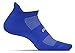 Feetures! Men's High Performance Cushion No Show Tab, Royal, medium