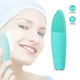 Facial Cleansing Brush - Willcare Waterproof Face Brush with 7 Speeds & 2 Work Modes- Electric Facial Cleaner Thermal Spa for Gentle Exfoliating/ Removing Blackhead/ Deep Cleansing