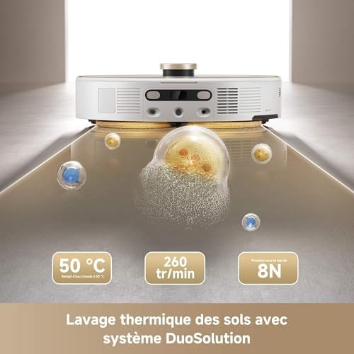 V50 Ultra Robot aspirateur, Blanc