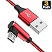Micro Usb Cable, 3 Pack 10ft Android Charger, Charging Cable, Android Charger Fast Charging, Phone Charger Android, Usb To Micro Usb Cable, Android Charging Cable, Android Charger Cord（Red）