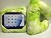 GOGO Pillow - 3-in-1 Travel Pillow, Neck Pillow, Tablet Holder - Lime Tie Dye