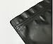 Matte Black 5” X 7 ¾” Aluminum Foil Stand Up Airtight Zipper Pouches Smell Leak Proof Food Herb Coffee Protein Powder Storage Bags (50, 5
