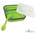 Alcraft The Addison Silicone Lunch Box Set of Two Green & Blue