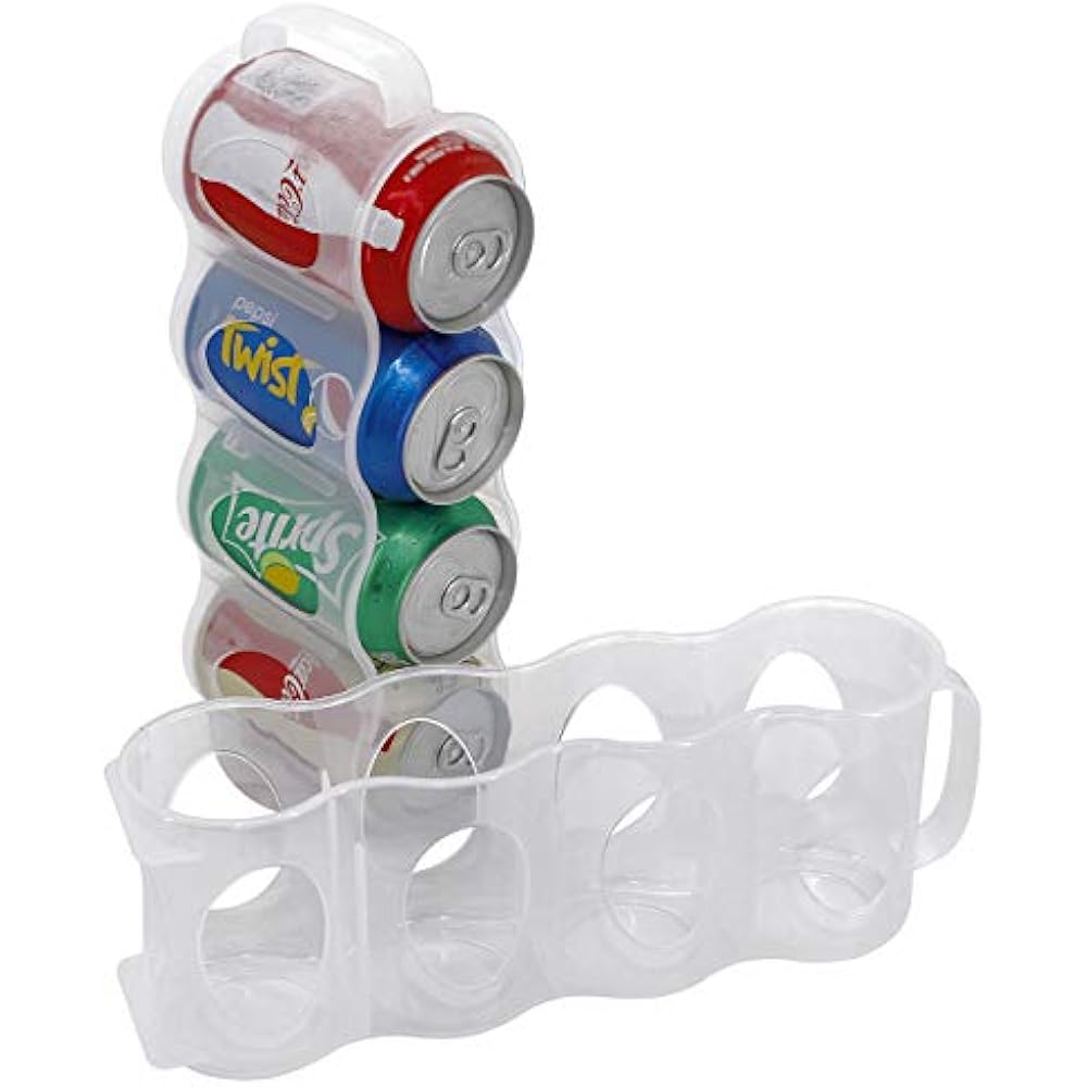 Portable Soda Can Organizer Refrigerator Shelf, Beer Holder, Fridge