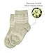 Niteo Certified Organic Cotton Baby Socks 6-Pack, Multi, 6-12 Months