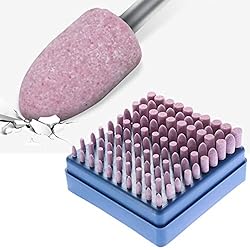 VILLCASE 200 pcs Tool Mm Cone Points Pink Mandrel