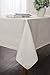 Benson Mills Cameron Textured Fabric Table Cloth, for Everyday Home Dining, Parties, Weddings & Holiday Tablecloths (60