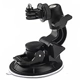 ATian Suction Cup Mount For GoPro Hero 1,2,3 with 1/4 Inch Tripod Mount Adapter