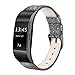 SWEES Bands Compatible for Fitbit Charge 2 Leather Small (5.6
