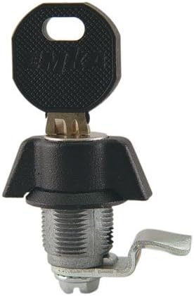 3/4 Grip Range, Emka Wing Knobs, Locking, Black Powder Coat Finish (1 Each)