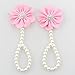 Vimbo Pearl Barefoot Sandals, 7 Pairs Adorable Baby Girl Barefoot Sandals - 7 Pairs of Lovely Flower Foot Jewelry for 3 Months to 4 Years Old