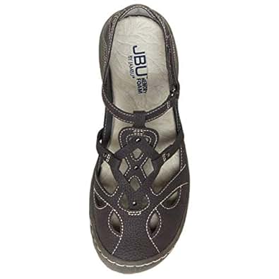 Amazon.com | JBU by Jambu Ladies' Sydney Sandal/Flat Sandals for Women | Flats