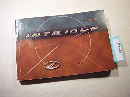 2000 Oldsmobile Intrigue Owners Manual Oldsmobile Amazon Com Books