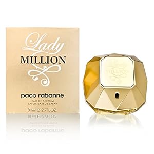 Paco Rabanne Lady Million Eau de Parfum Spray for Women, 80 ml
