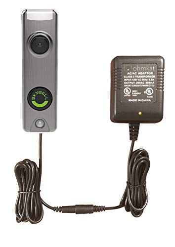 OhmKat Video Doorbell Power Supply - Compatible with Skybell Trim Plus - Needs No Existing Wiring - Battery Charger, Transformer, Adapter, Power Kit & Supply All in One