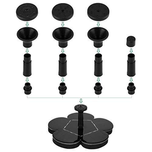 Solar Water Fountain for Bird Bath, Solar Fountain Water Pumps Freestanding Submersible for Small Pond,Fish Tank, Patio, Garden Decoration 1.4 W Solar Panel Water Pump Kit, Solar Pond Pump (AS70)