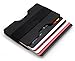 ZHOMA Slim Wallet - RFID Blocking Minimalist Front Pocket Ultra Thin Strong Wallet Money Clip - Credit Card Holder - Black