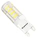 Kakanuo G9 LED Bulb 4Watt Warm White 3000K AC110-130V Non-Dimmable 52 * 2835SMD LEDs(Pack of 6)