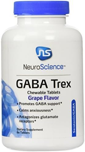 NeuroScience GABA Trex Chewable (Grape Flavor) 60 Tablets by NeuroScience
