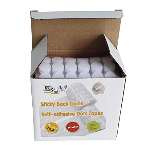 6 1000pcs+adhesive+0+59in+Diameter+Adhesive