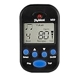 Metronome,Digital Metronome,Electronic Metronome,Clip On With Battery,Suitable for Piano,Violin,Guitar,Drum,Running,Dancing - Black