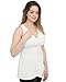 Ultra Soft French Terry Nursing Tank Top for Maternity / Breastfeeding