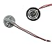HALOYiVGO 1156 BA15S Replacement Sockets Adapter Harness Wiring for Brake/Stop/Turn Signal/Tail Light Bulbs Sockets 2pcs