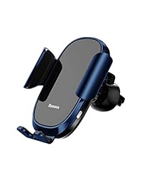 Baseus   Soporte universal para teléfono móvil de coche con sensor de gravedad, rotación de 360°, compatible con iPhone XS Max R X 8 7 Galaxy S9 y otros teléfonos de 4,7 a 6,5 pulgadas