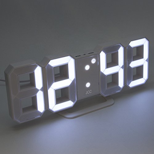 Jcc easy to read at night extra bright led desk / wall …