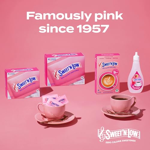 SWEET’N LOW ZERO CALORIE BULK SWEETENER, 8 OZ. BOX, GRANULATED SUGAR SUBSTITUTE FOR BAKING, COFFEE, TEA AND MORE, KOSHER & GLUTEN FREE, LOW GLYCEMIC INDEX